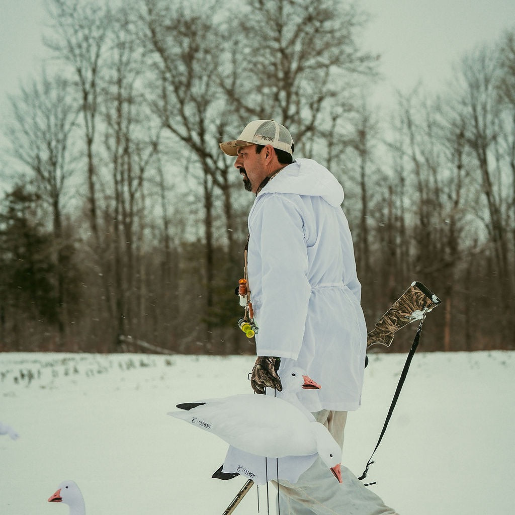 Snow Goose Silhouette Decoys