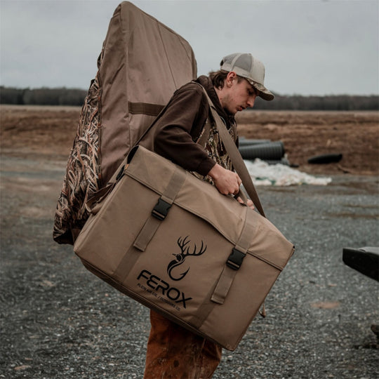 Classic Khaki Silhouette Decoy Bag