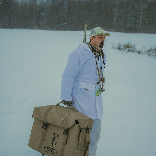 Classic Khaki Silhouette Decoy Bag