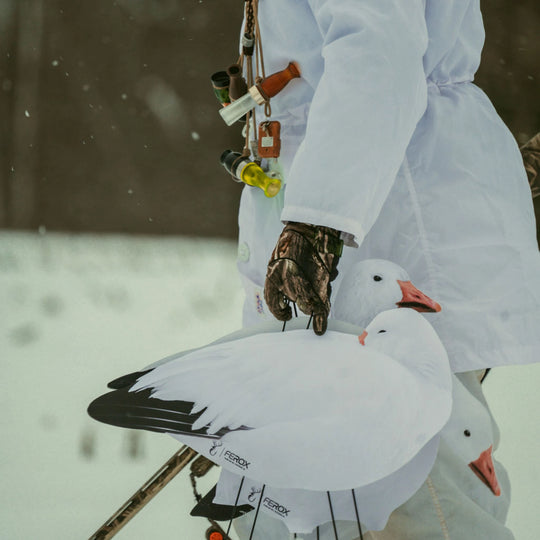Sleeper Snow Goose Silhouette Decoys